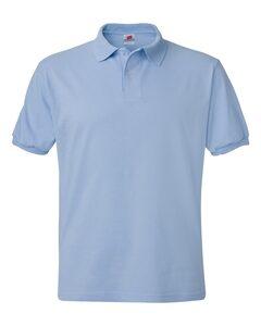 Hanes 054X - Blended Jersey Sport Shirt La luz azul