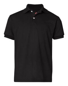 Hanes 054Y - Youth Jersey 50/50 Sport Shirt Negro