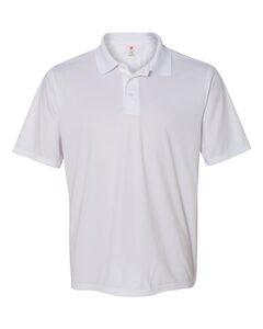 Hanes 4800 - Cool Dri Sport Shirt Blanca