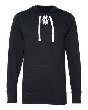 J. America 8231 - Sport Lace Jersey Hooded Pullover T-Shirt