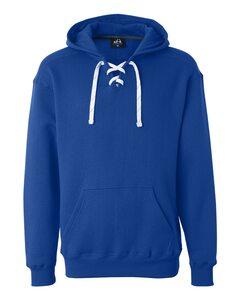 J. America 8830 - Sport Lace Hooded Sweatshirt Real