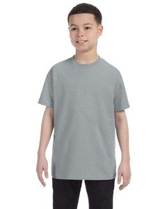 JERZEES 29BR - Heavyweight Blend™ 50/50 Youth T-Shirt Athletic Heather