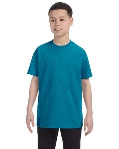 JERZEES 29BR - Heavyweight Blend™ 50/50 Youth T-Shirt California Blue