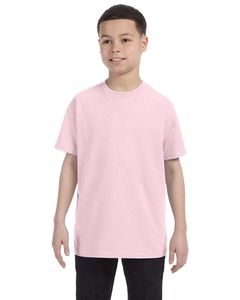 JERZEES 29BR - Heavyweight Blend™ 50/50 Youth T-Shirt Classic Pink