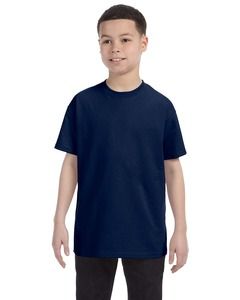 JERZEES 29BR - Heavyweight Blend™ 50/50 Youth T-Shirt J. Navy