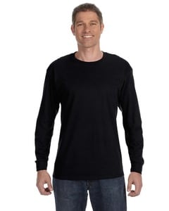 JERZEES 29LSR - Heavyweight Blend™ 50/50 Long Sleeve T-Shirt Negro