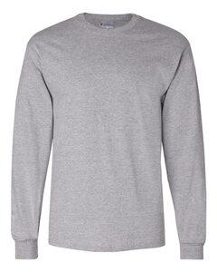 Champion CC8C - Long Sleeve Tagless T-Shirt Luz del Acero