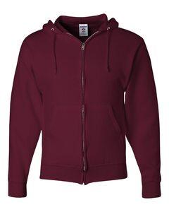 JERZEES 993MR - NuBlend® Full-Zip Hooded Sweatshirt Granate
