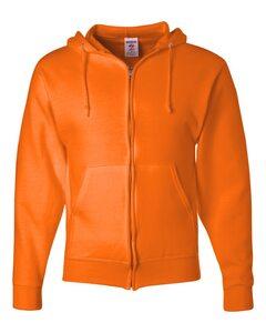 JERZEES 993MR - NuBlend® Full-Zip Hooded Sweatshirt Seguridad de Orange