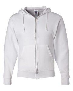 JERZEES 993MR - NuBlend® Full-Zip Hooded Sweatshirt Blanca