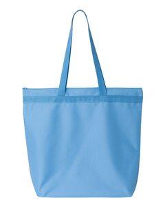 Liberty Bags 8802 - Bolsa reciclada con cierre La luz azul
