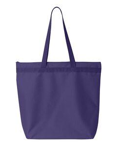 Liberty Bags 8802 - Bolsa reciclada con cierre Púrpura