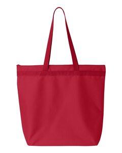 Liberty Bags 8802 - Bolsa reciclada con cierre Roja