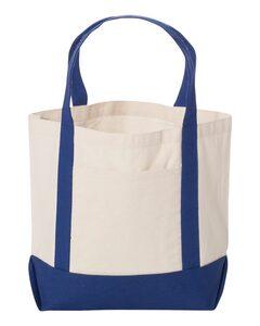 Liberty Bags 8867 - Bolsa pequeña de lona de algodón Seaside Real
