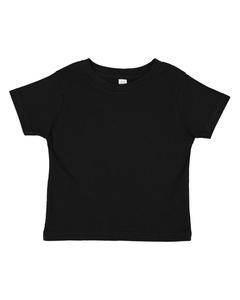 Rabbit Skins 3322 - Remera Jersey para niños  Negro