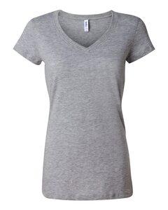 Bella+Canvas 6005 - Ladies' Short Sleeve V-Neck Jersey T-Shirt Athletic Heather
