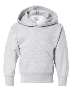 Hanes P473 - EcoSmart® Youth Hooded Sweatshirt Ash