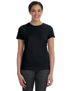 Hanes SL04 - Ladies' Nano-T® T-Shirt Negro