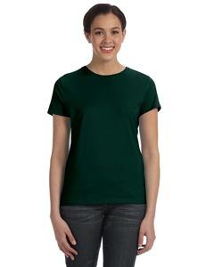 Hanes SL04 - Ladies' Nano-T® T-Shirt Deep Forest