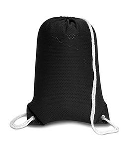 Liberty Bags 8895 - Jersey Mesh Drawstring Backpack Negro