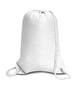 Liberty Bags 8895 - Jersey Mesh Drawstring Backpack Blanca