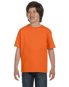Hanes 5380 - Youth Beefy-T® T-Shirt Naranja