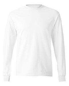 Hanes 5586 - Tagless® Long Sleeve T-Shirt Blanca