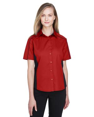 Ash City North End 77042 - Fuse Ladies Color-Block Twill Shirts