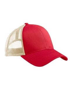 Econscious EC7070 - Eco Trucker Organic/Recycled Cap Red/Oyster