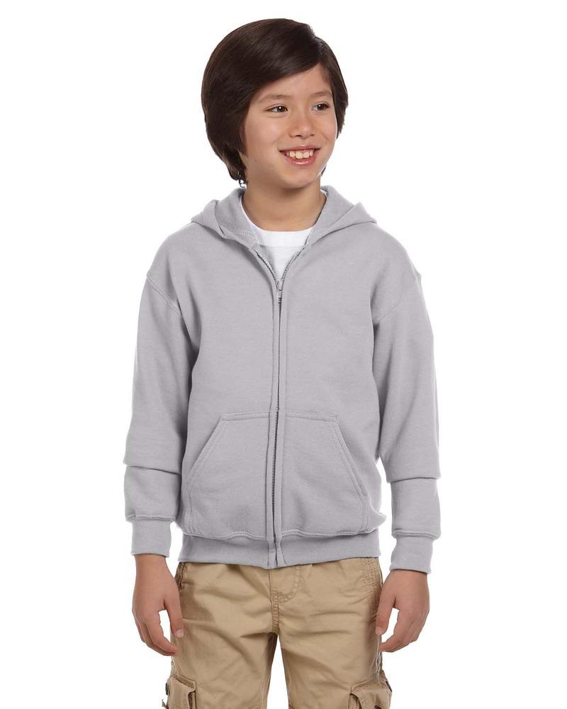 Gildan G186B - Heavy Blend Youth 8 oz., 50/50 Full-Zip Hood