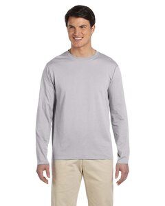 Gildan G644 - Softstyle® 4.5 oz. Long-Sleeve T-Shirt Deporte Gris