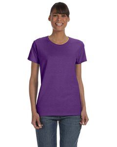 Gildan G500L - Heavy Cotton Ladies 5.3 oz. Missy Fit T-Shirt Púrpura