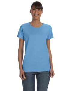 Gildan G500L - Heavy Cotton Ladies 5.3 oz. Missy Fit T-Shirt Carolina del Azul