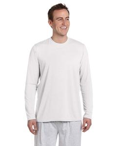 Gildan G424 - Performance 5 oz. Long-Sleeve T-Shirt Blanca