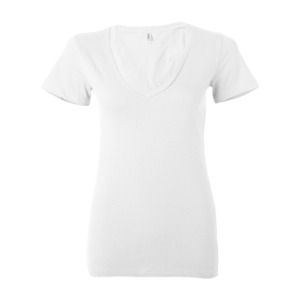 BELLA+CANVAS B6035 - Womens Jersey Short Sleeve Deep V-Neck Tee