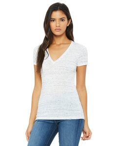 BELLA+CANVAS B6035 - Womens Jersey Short Sleeve Deep V-Neck Tee