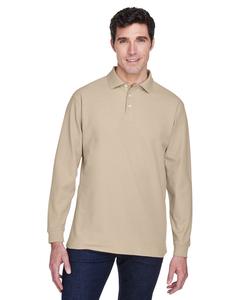 Devon & Jones D110 - Mens Pima Piqué Long-Sleeve Polo