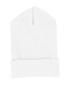 Yupoong 1501 - Cuffed Knit Cap Blanca