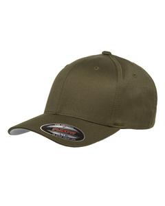 Flexfit 6277 - Wooly 6-Panel Cap De oliva