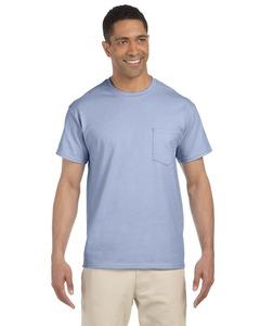 Gildan G230 - Ultra Cotton® 6 oz. Pocket T-Shirt (2300) La luz azul