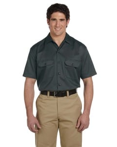 Dickies 1574 - Men's 5.25 oz. Short-Sleeve Work Shirt Charcoal