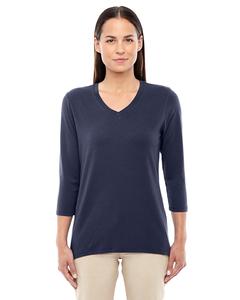 Devon & Jones DP184W - Ladies Perfect Fit Bracelet Length V-Neck Top