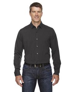 Ash City North End Sport Blue 88802 - Men's Mélange Performance Shirt Carbon Heather