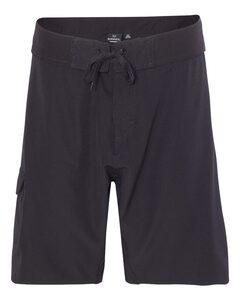 Burnside B9371 - Short camuflados de diamante Solid Black