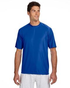 A4 N3142 - Men's Shorts Sleeve Cooling Performance Crew Shirt Real