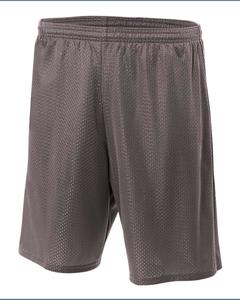 A4 N5293 - Shorts de malla de tricot con forro de entrepierna de 7" para adultos  Graphite