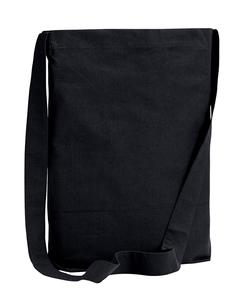 BAGedge BE056 - 6 oz. Canvas Sling Tote Negro