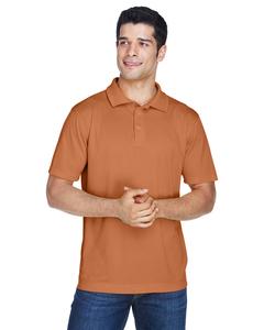 Harriton M315 - Men's 4 oz. Polytech Polo Texas Naranja