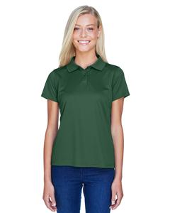 Harriton M315W - Ladies 4 oz. Polytech Polo Verde oscuro