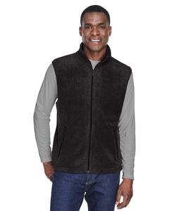 Harriton M985 - 8 oz. Fleece Vest Negro